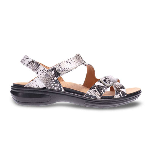 Zanzibar Adjustable Sandal - Natural Snake
