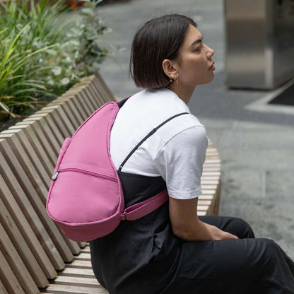 Microfibre Backpack - Smokey Rose