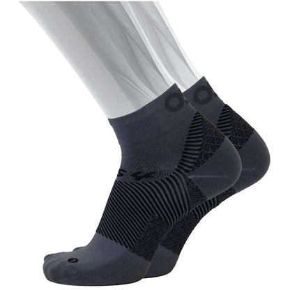 Quarter Crew Plantar Fasciitis Compression Socks (FS4) - Grey