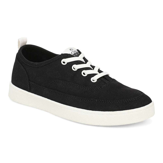 Cyan Casual Slip-On Sneaker - Black