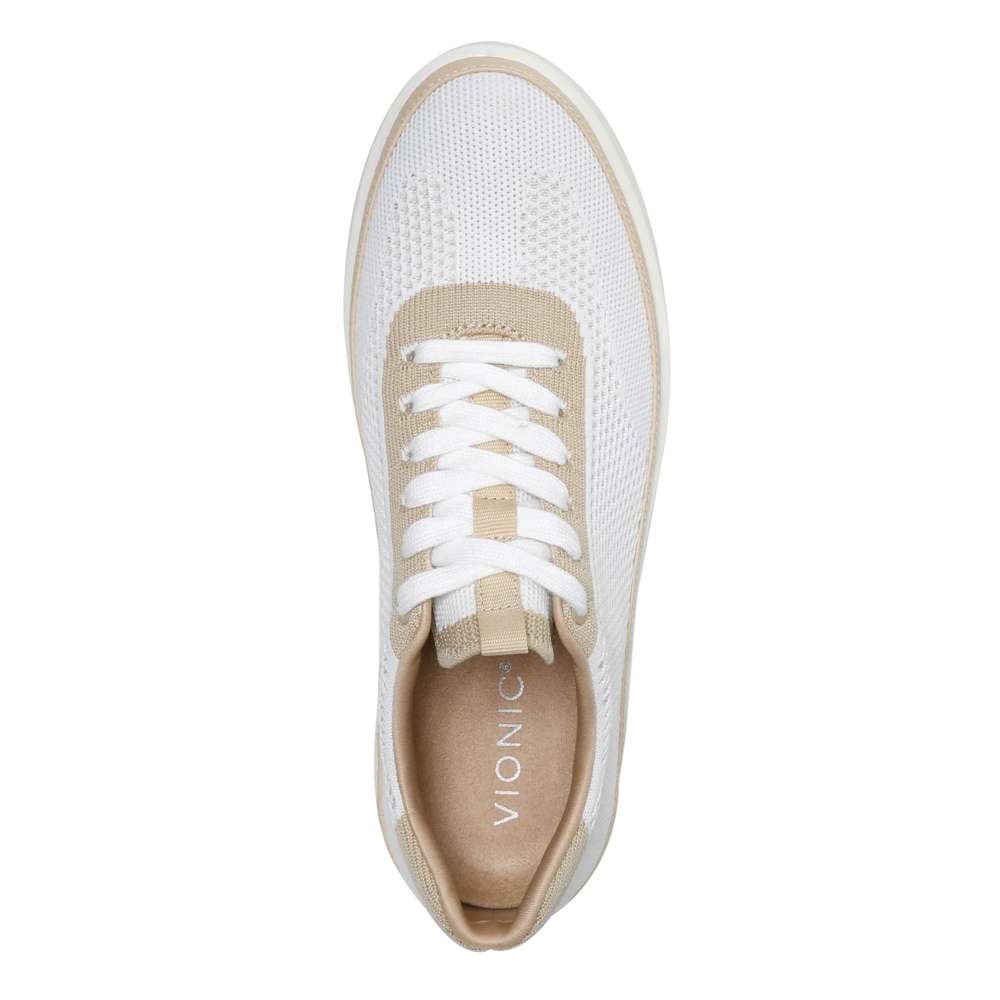 Galia Sneaker - White Knit