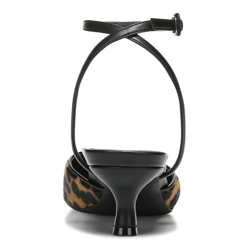 Jacynda Kitten Heel - Tan Leopard
