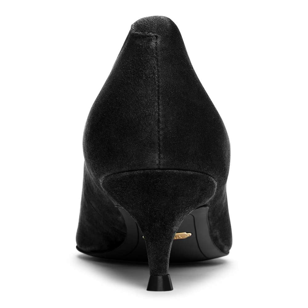 Josie Kitten Heel - Black Black