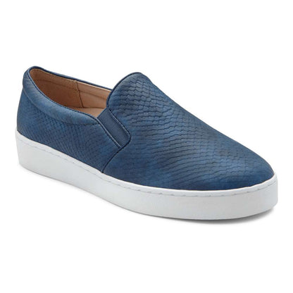 Midi Snake Slip-On - Blue Snake