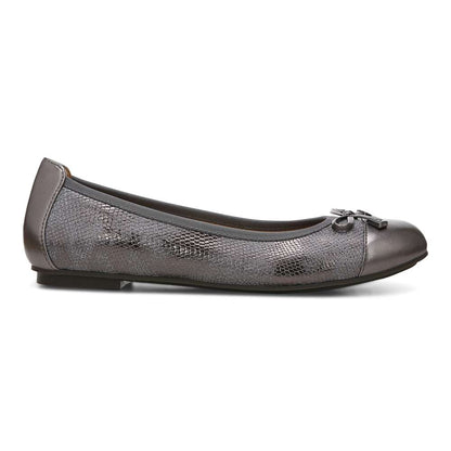 Minna Ballet Flat - Pewter Snake