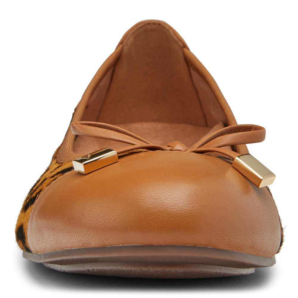 Minna Ballet Flat - Tan Leopard