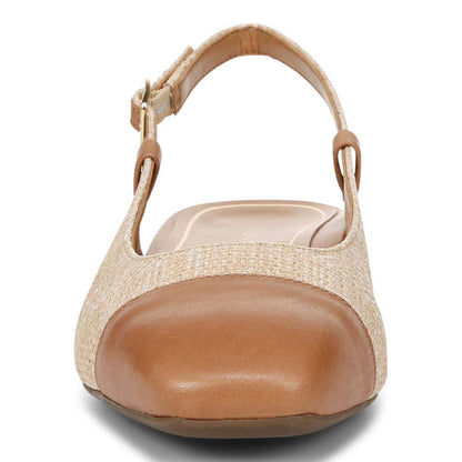 Petaluma Slingback Flat - Natural