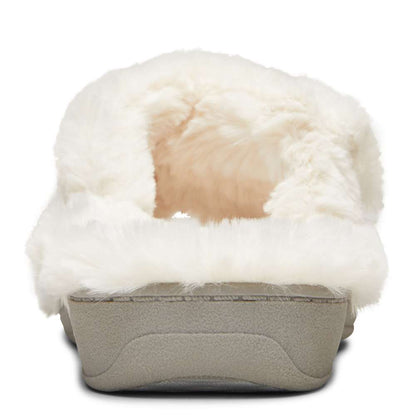 Relax Plush Slipper - Ivory