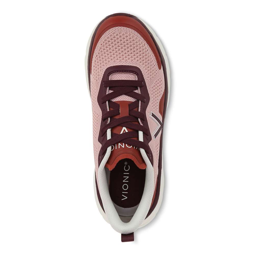 Walk Max Lace Up Sneaker - Rose