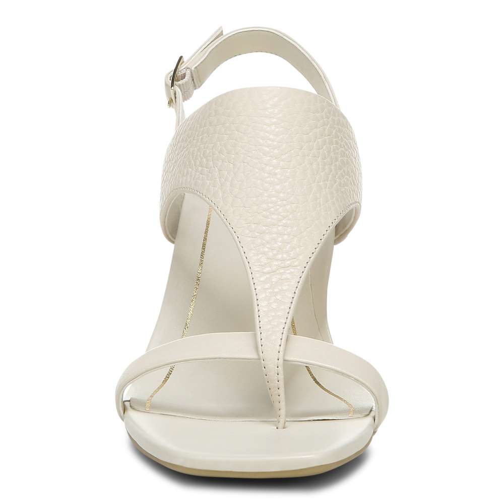 Alondra Heeled Sandal - Cream