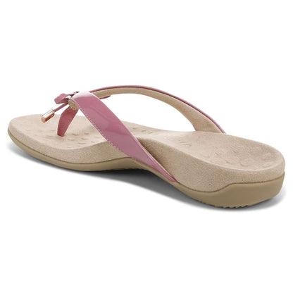 Bella Toe Post Sandal - Rhubarb