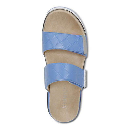 Brandie Flatform Slide Sandal - Azure