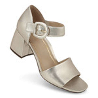 Chardonnay Heeled Sandal - Gold