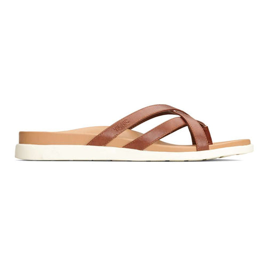 Daisy Toe Post Sandal - Toffee