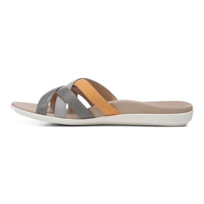 Dava Slide Sandal - Orange