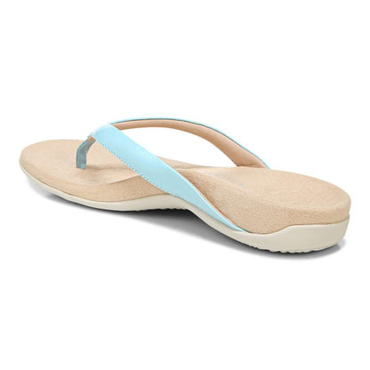 Dillon Toe Post Sandal - Porcelain Blue