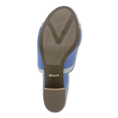 Fleur Heeled Sandal - Azure