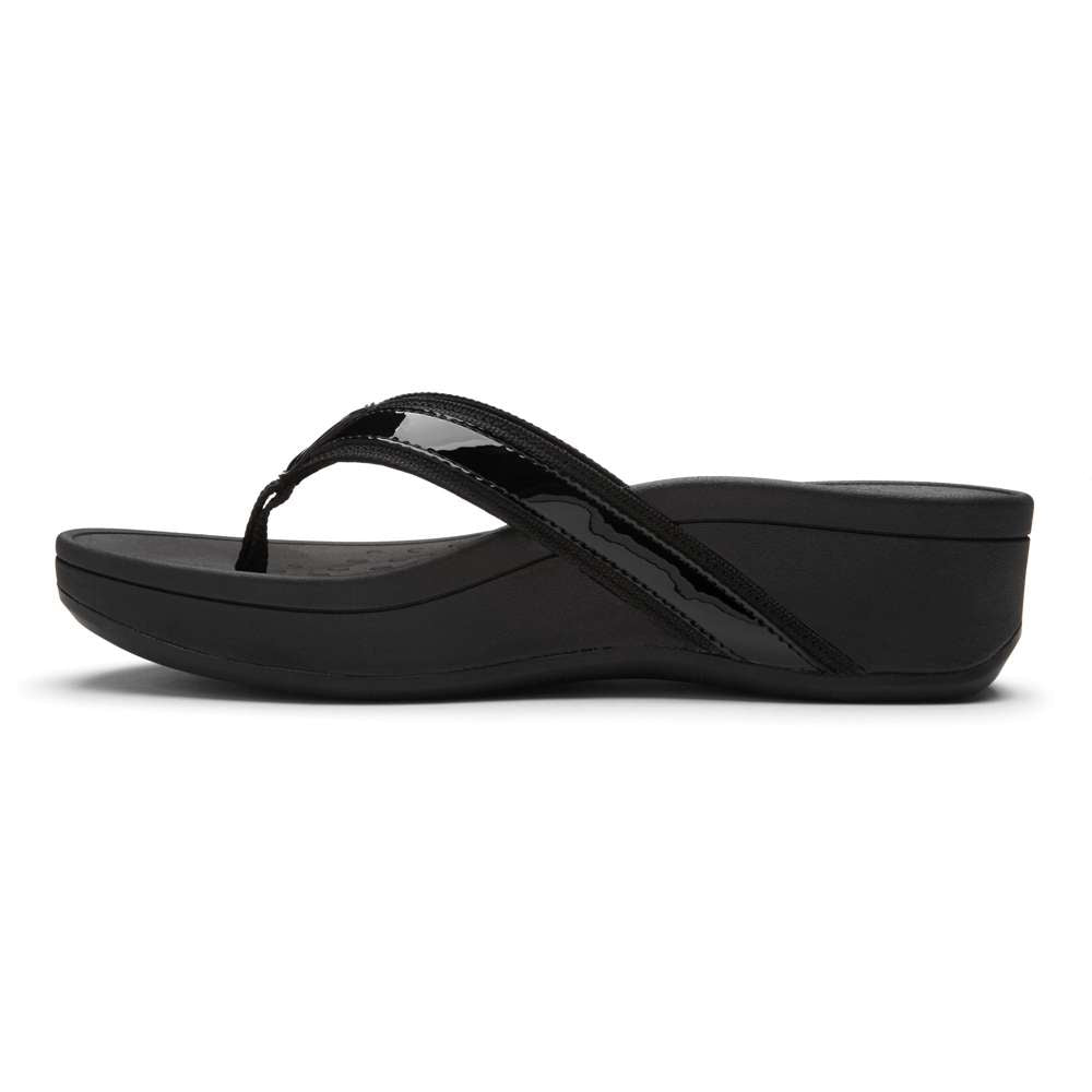 High Tide Platform Sandal - Black