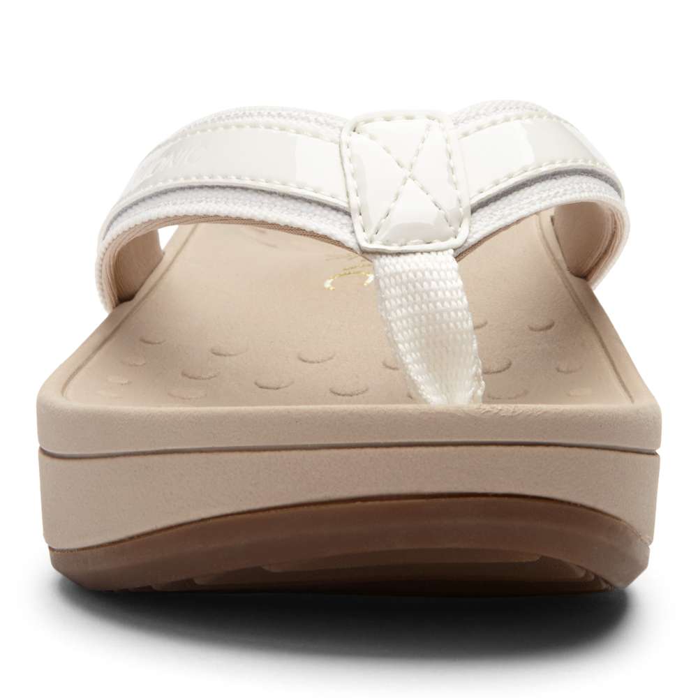 High Tide Platform Sandal - White