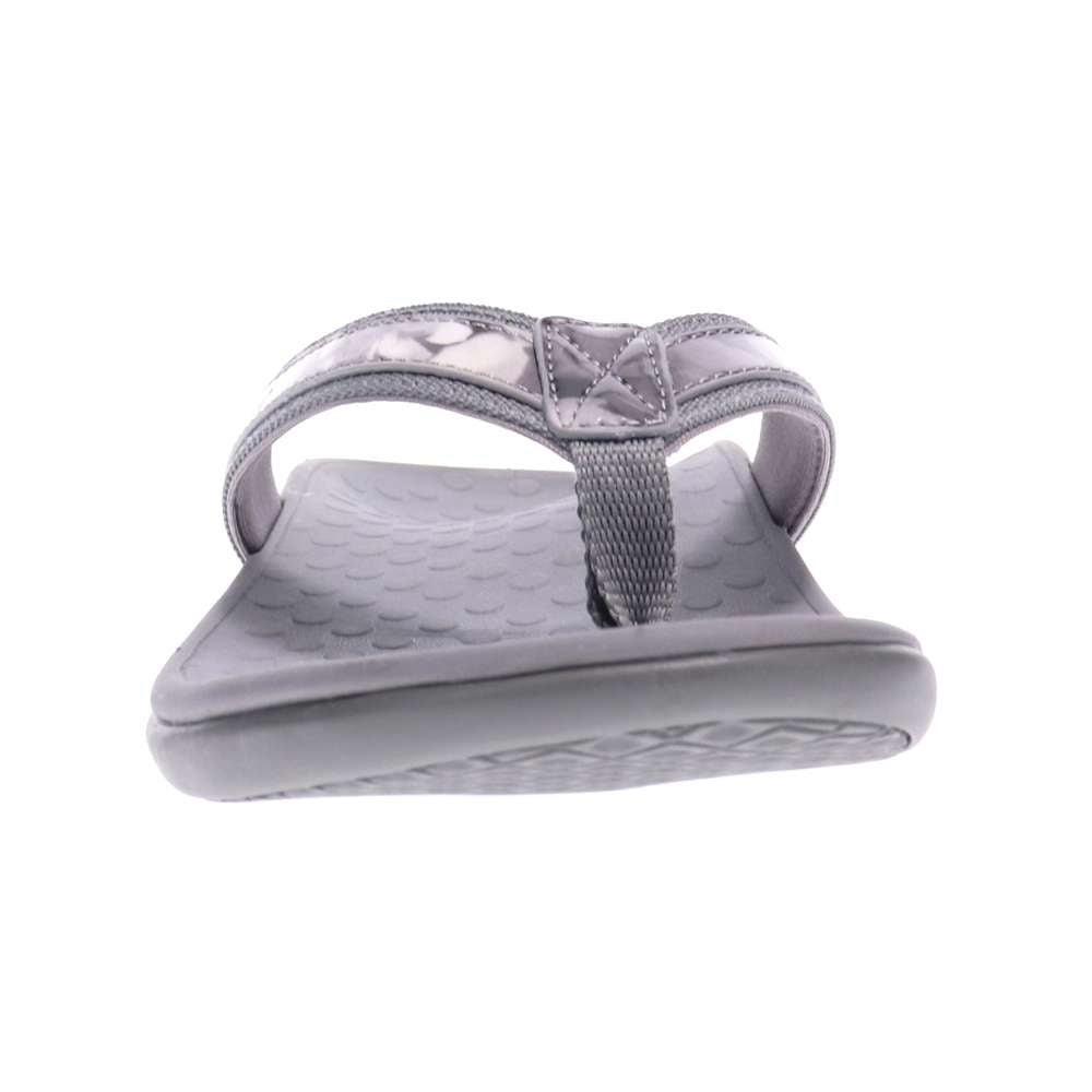 Islander Toe Post Sandal - Grey Floral