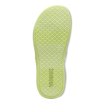 Islander Toe Post Sandal - Matcha Patent