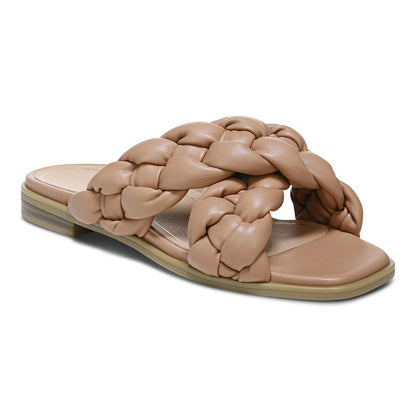 Kalina Slide Sandal - Macaroon