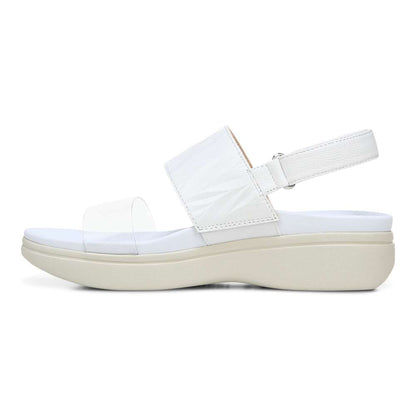 Karleen Platform Sandal - White
