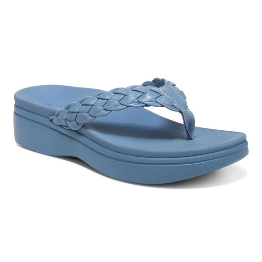 Kenji Platform Sandal - Blue
