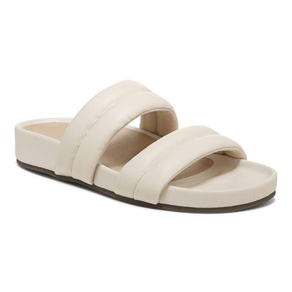 Mayla Slide Sandal - Cream