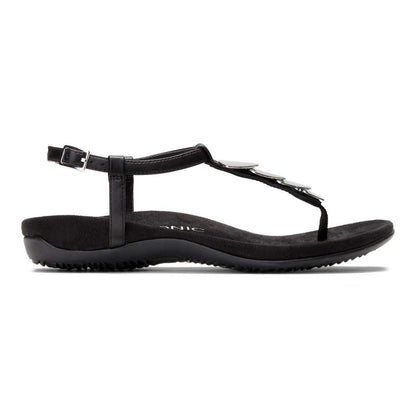 Miami T-Strap Sandal - Black