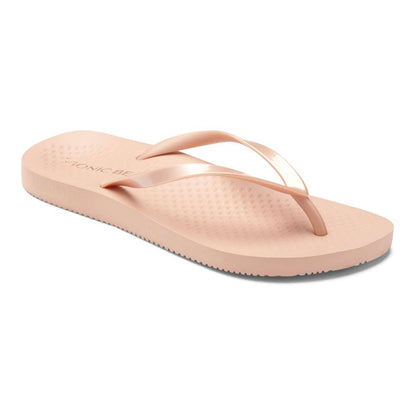 Noosa Solid Toe Post Sandal - Rose Gold