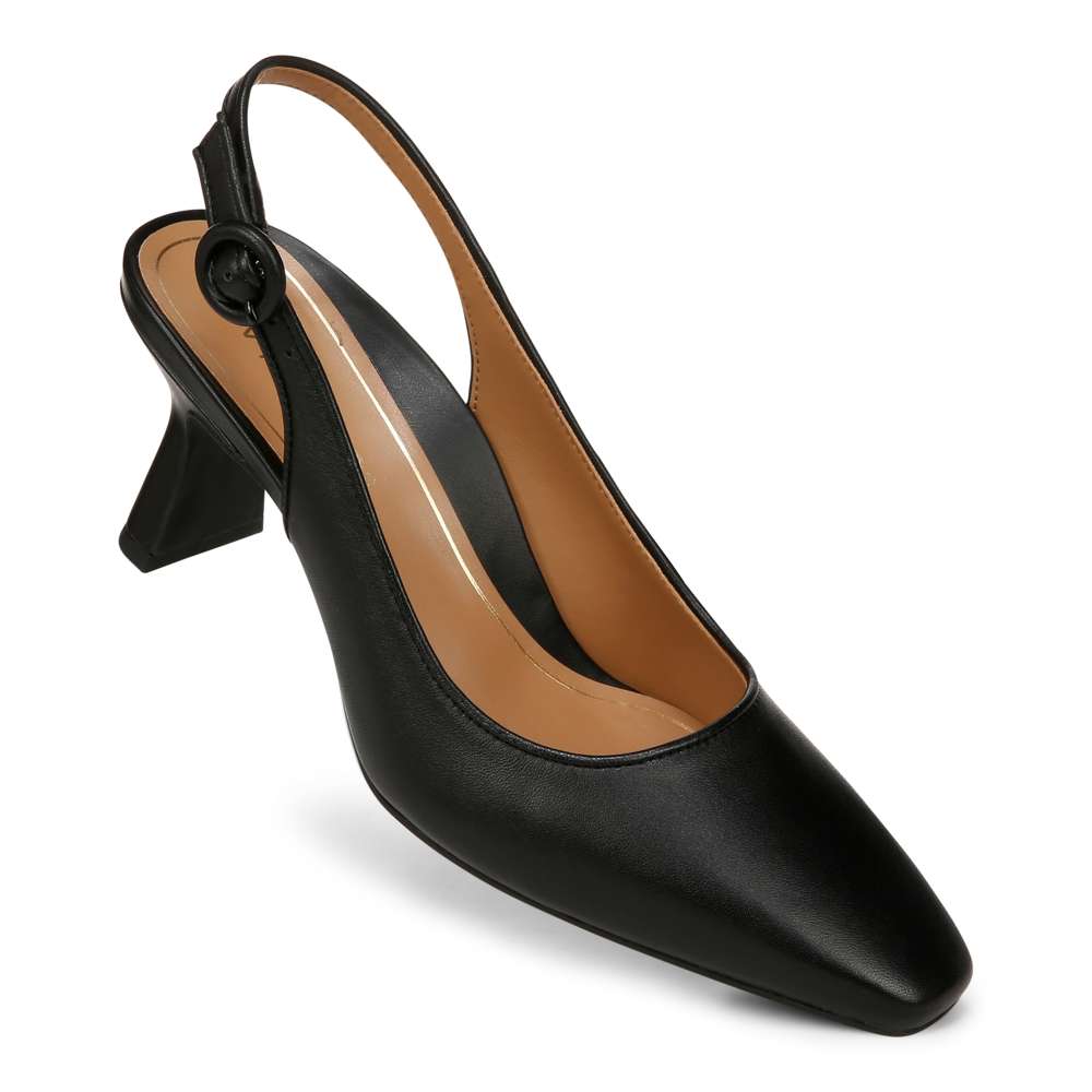 Perris Slingback Heel - Black