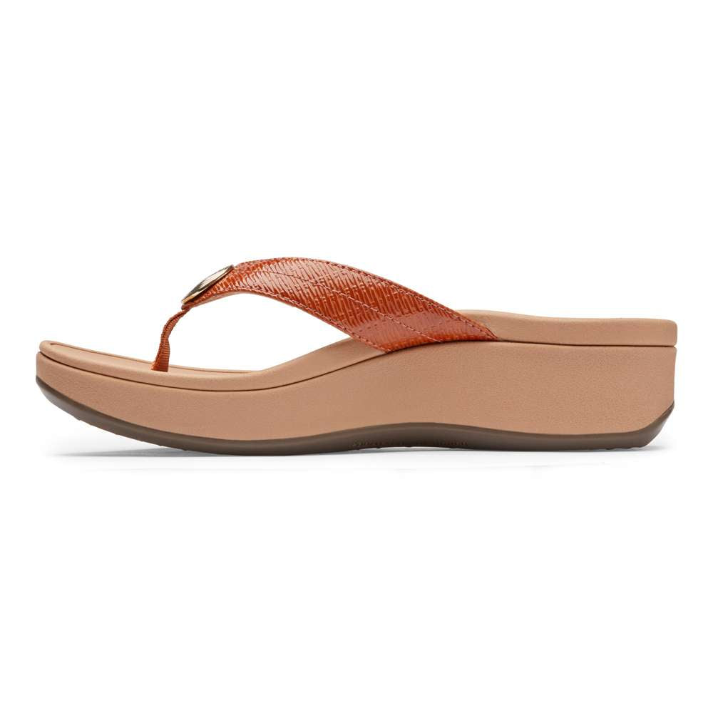 Pilar Platform Sandal - Brown