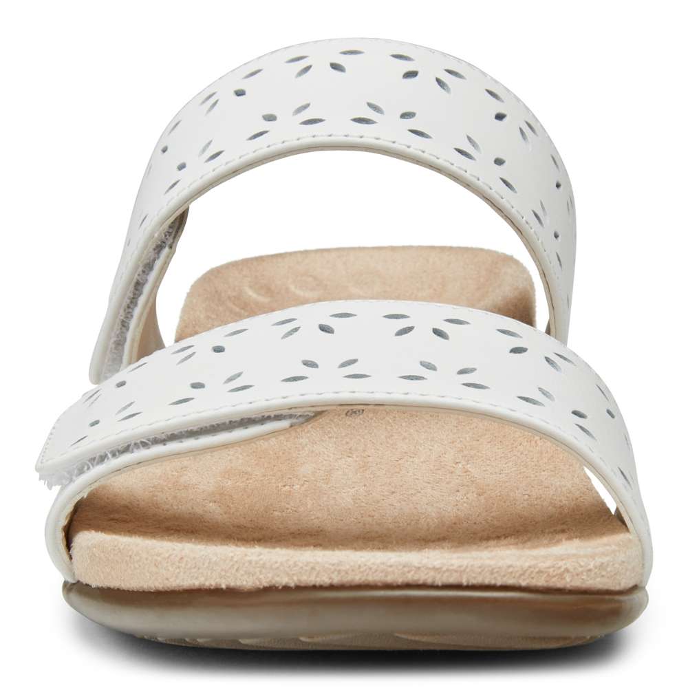 Randi Slide Sandal - White