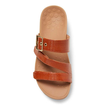 Rio Platform Sandal - Brown Woven