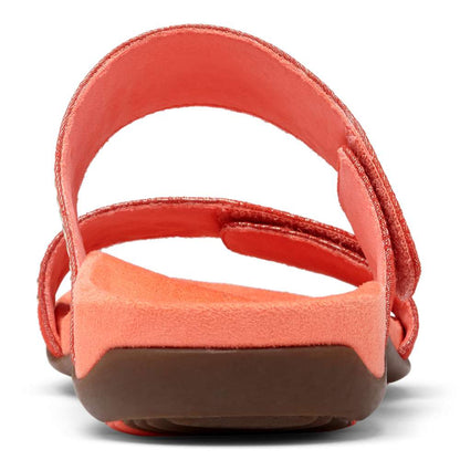 Samoa Slide Sandal - Coral