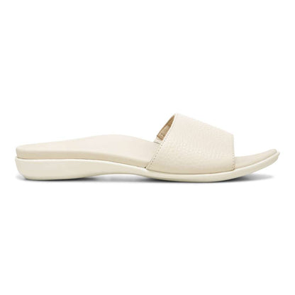 Val Slide Sandal - Cream