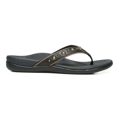 Vanessa Toe Post Sandal - Black
