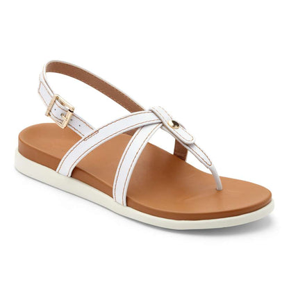Veranda Backstrap Sandal - White