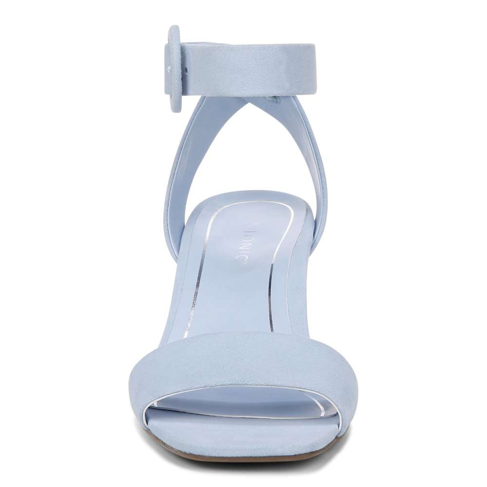 Zinfandel Block Heel Sandal - Skyway Blue