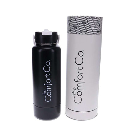The Comfort Co Insulated Water Bottle - Black