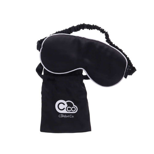 Satin Eye Mask - Black