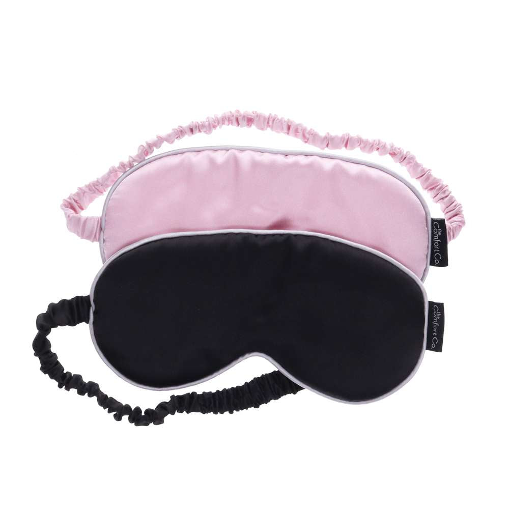 Satin Eye Mask - Pink